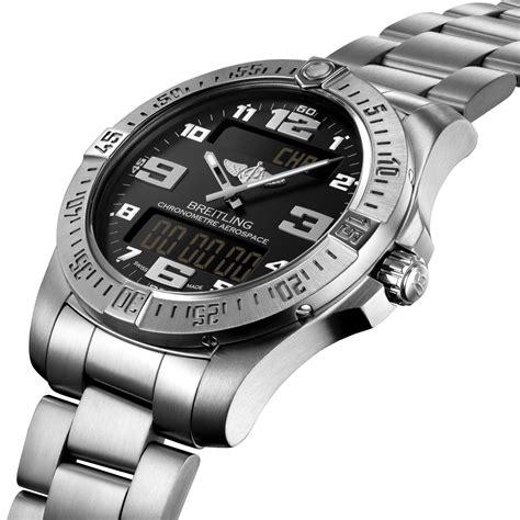 breitling aerospace evo vs|Breitling aerospace evo titanium.